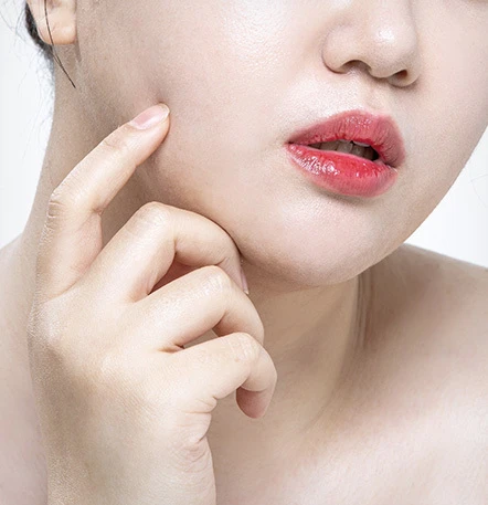 얼굴살 때문에 얼굴이 커 보이는 분