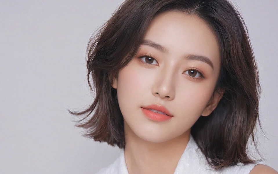 나나성형외과의 퍼져보이는 코를 슬림하게 만들어주는 복코성형을 보여주는 모델