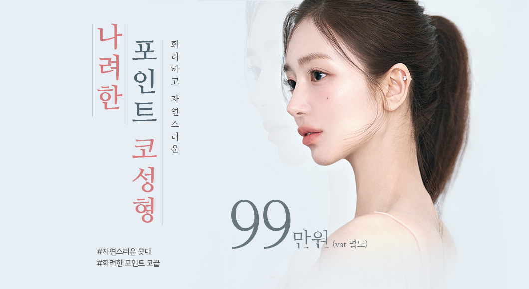 나려한 포인트 코성형